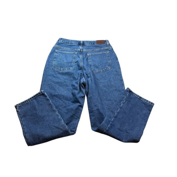 Vtg LL Bean Flannel Lined Jeans Womens Size 14 (8-10-see measurements) Double L - Picture 6 of 9